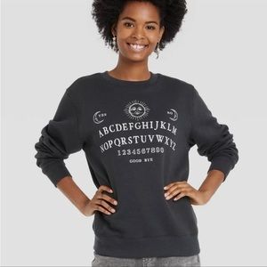 Ouija Long Sleeve Black Sweatshirt XS